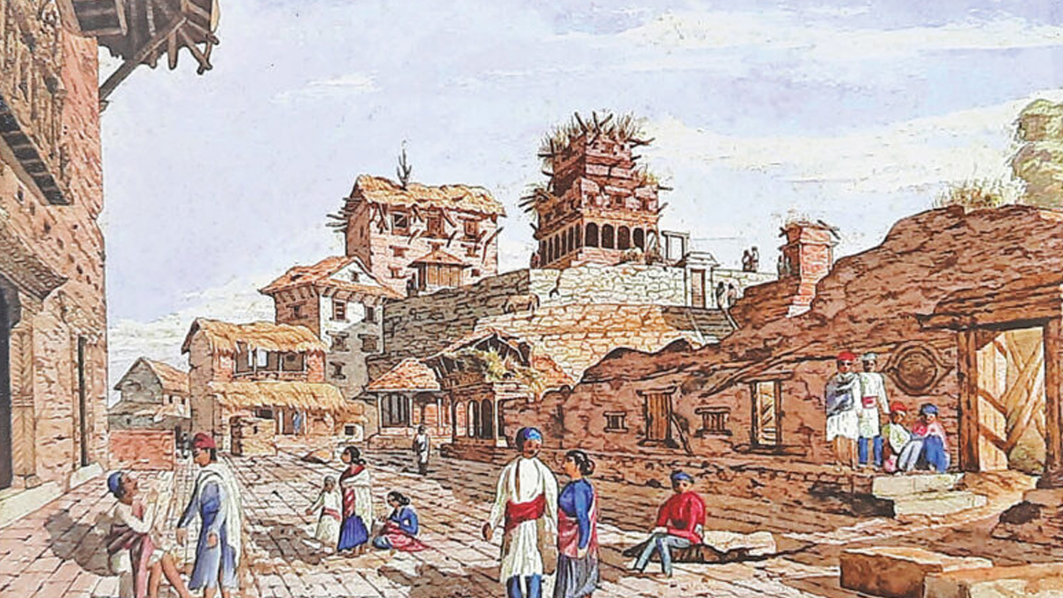 दुई सय ५० वर्षअघि भत्किएको कीर्तिपुर दरबार फेरि बन्दै